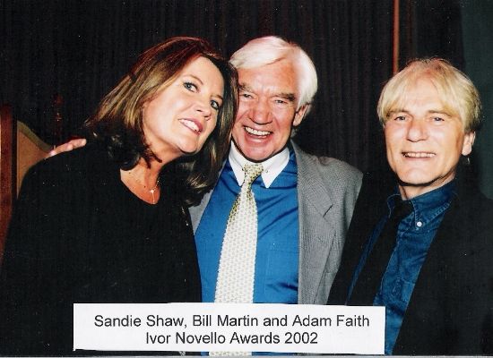 Sandie Shaw and Adam Faith